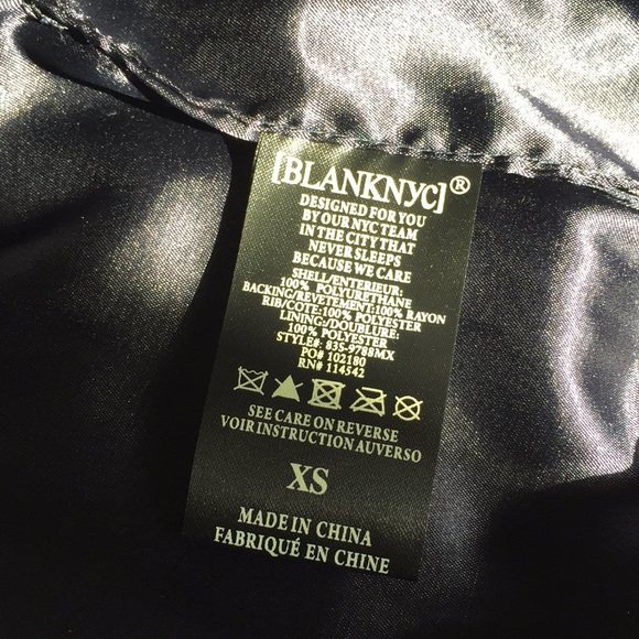 BLANKNYC Varsity Letterman’s Jacket/New - Picture 6 of 7